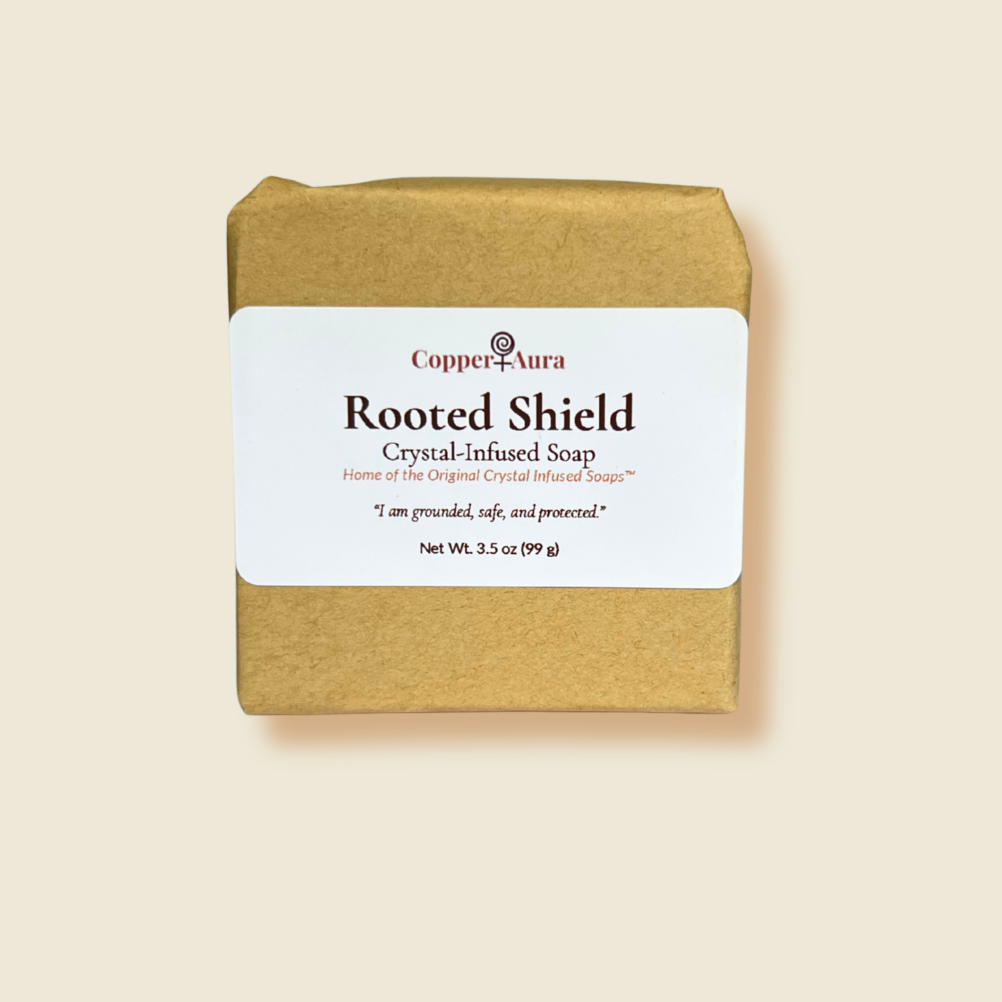Rooted Shield – Black Tourmaline Crystal-Infused Soap
